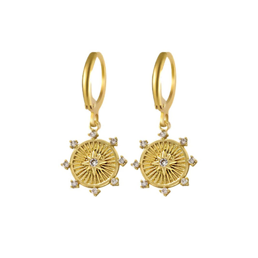 The Ophelia Earrings in Gold