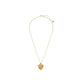 Romy Dainty Heart Necklace in Gold
