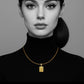 Stay Golden Initial Necklace