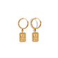 The Sunrise Earrings in Gold
