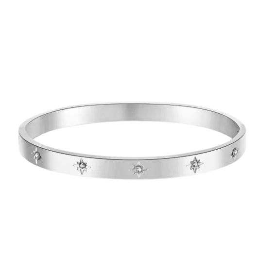 The Supernova Bracelet in Silver