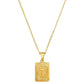 Stay Golden Initial Necklace