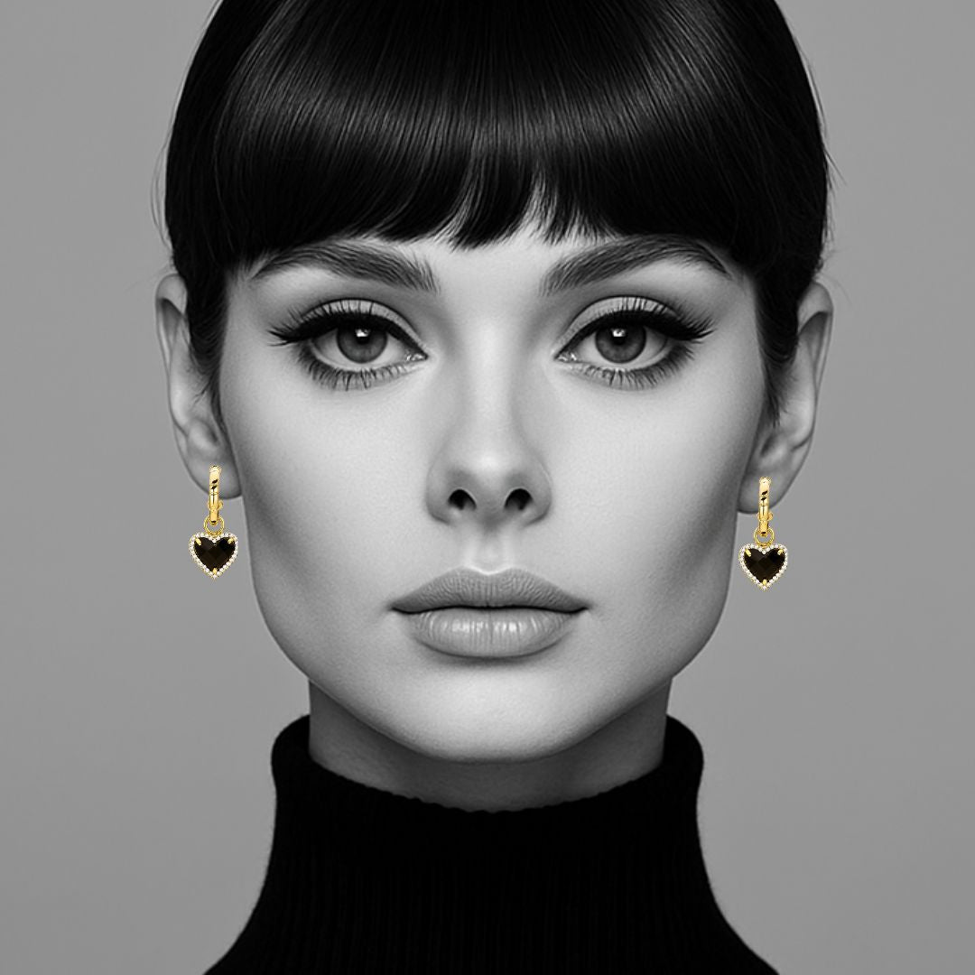 The Tia Midnight Earrings