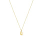 Heiress Gothic Initial Necklace