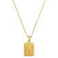 Stay Golden Initial Necklace