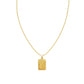 Stay Golden Initial Necklace