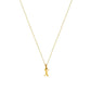 Heiress Gothic Initial Necklace