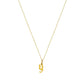 Heiress Gothic Initial Necklace